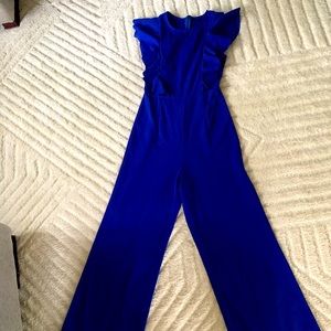 Comfy Cobalt Blue Jumpsuit